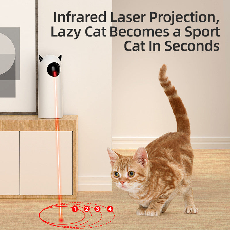 Electric Automatic Infrared Pet Teaser Toy Interactive Play