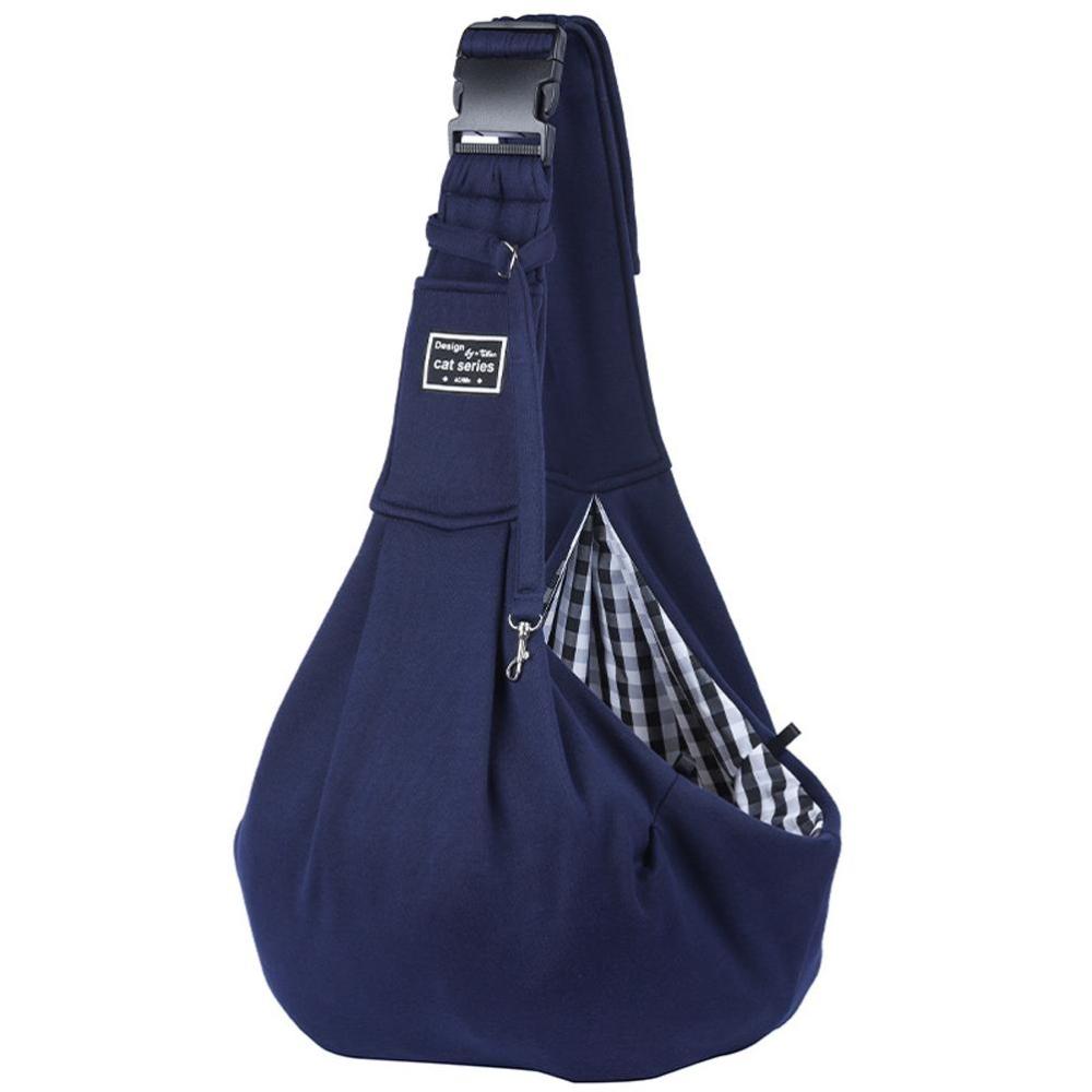 Portable Pet Travel Sling Carrier Breathable Outdoor Hiking Bag