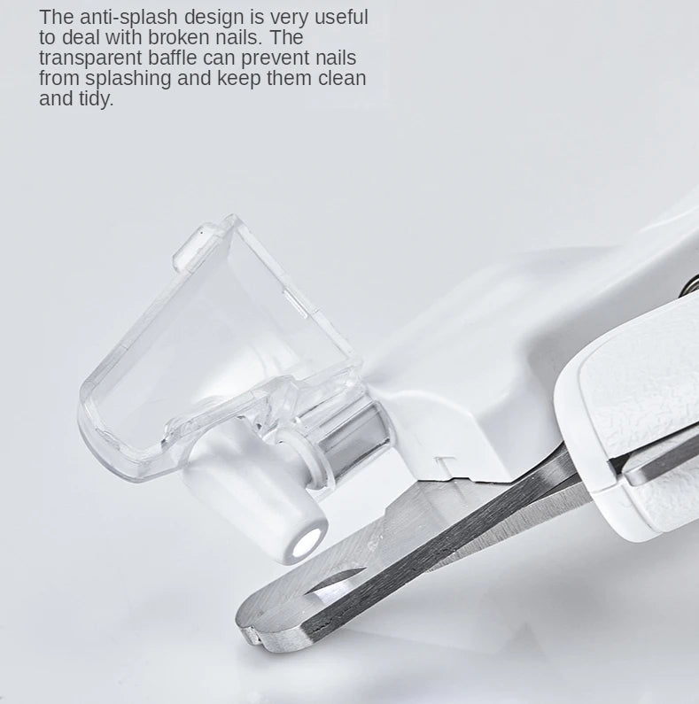 Professional Pet Nail Clipper With LED Light For Safe Grooming