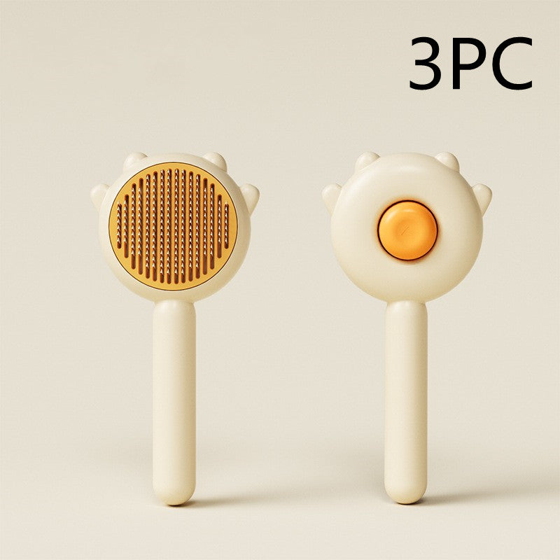 Pet Hair Removal Comb And Massage Brush For Grooming