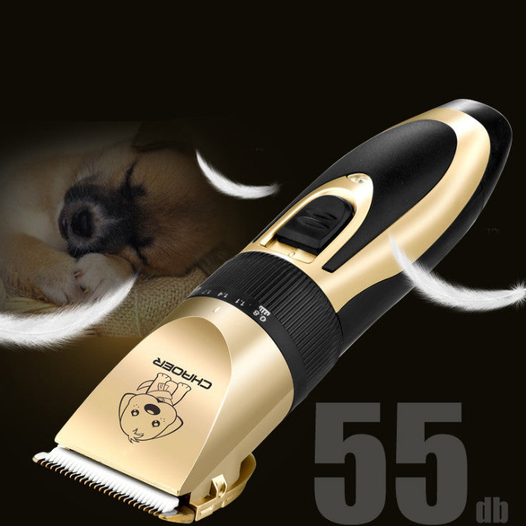 Professional Electric Pet Grooming Kit With Hair Trimmer And Nail Clippers