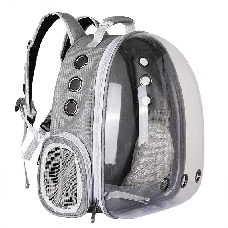 Portable Pet Carrier Backpack Bubble Capsule Design 360° Viewing