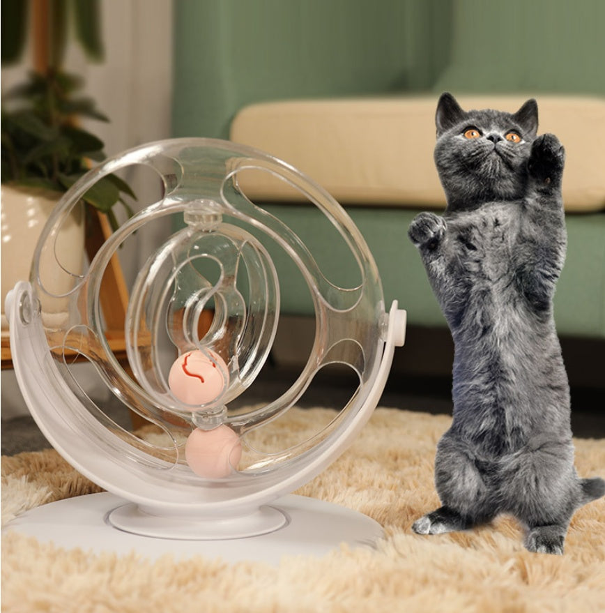 Interactive Pet Turntable Toy For Learning And Mental Stimulation