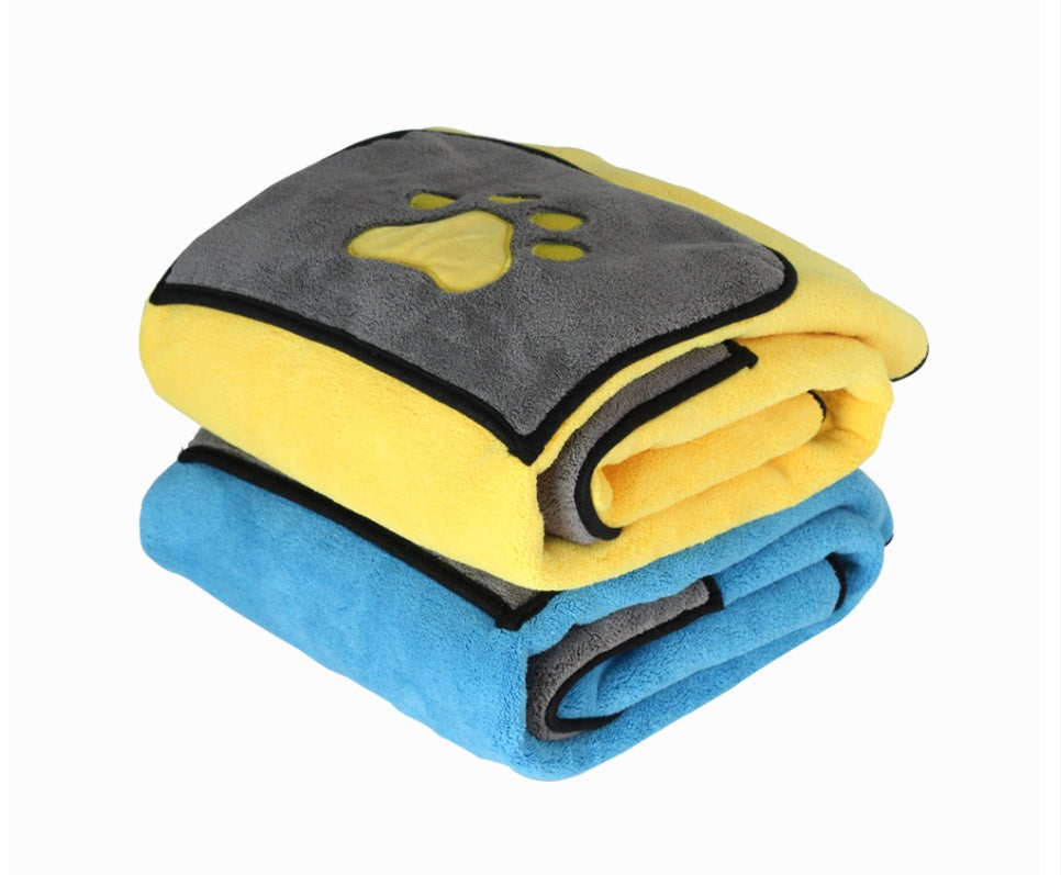 Absorbent Quick-Dry Bath Towel for Pets