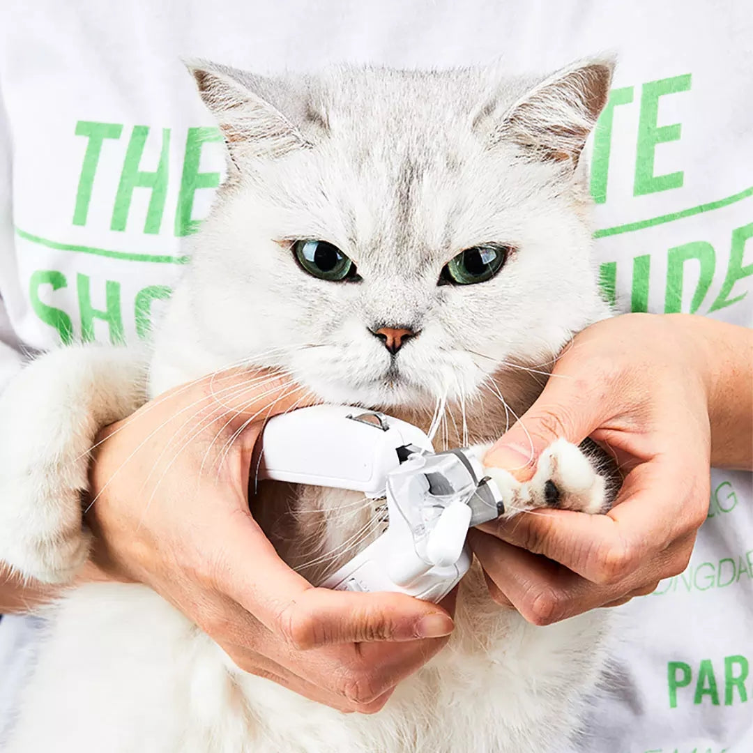 Professional Pet Nail Clipper With LED Light For Safe Grooming