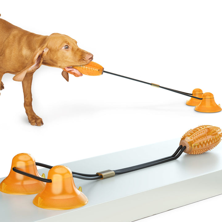 Multifunction Pet Tug Rope and Chew Toy Balls