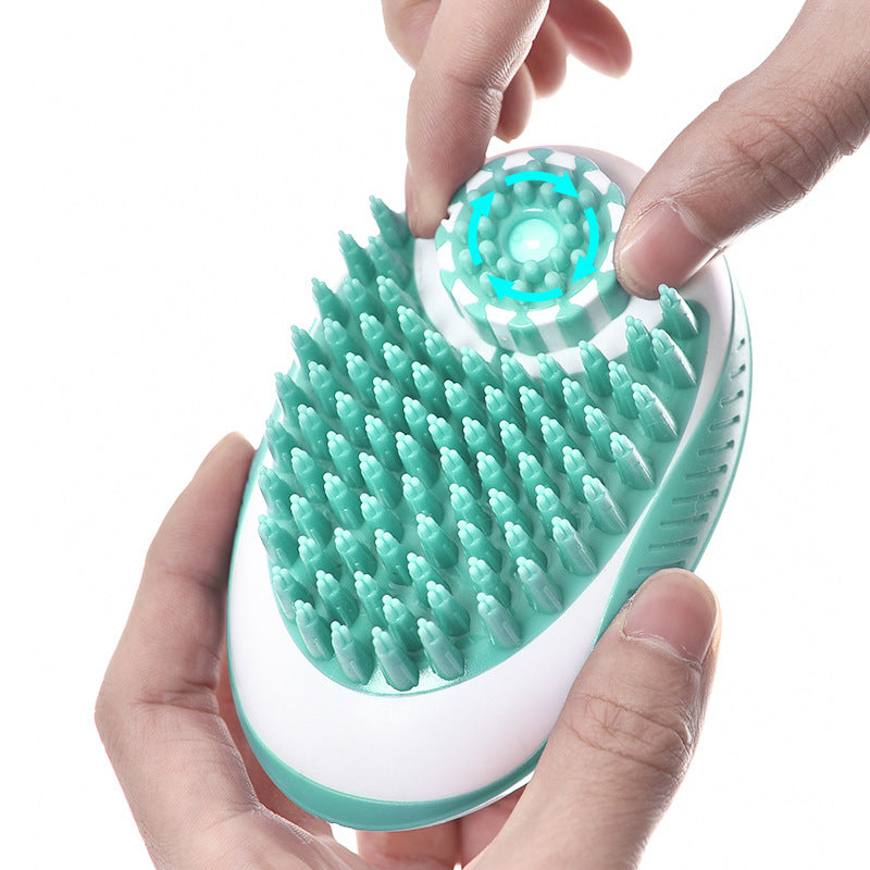 Pet Bath and Massage Brush Hair Removal Grooming Tool
