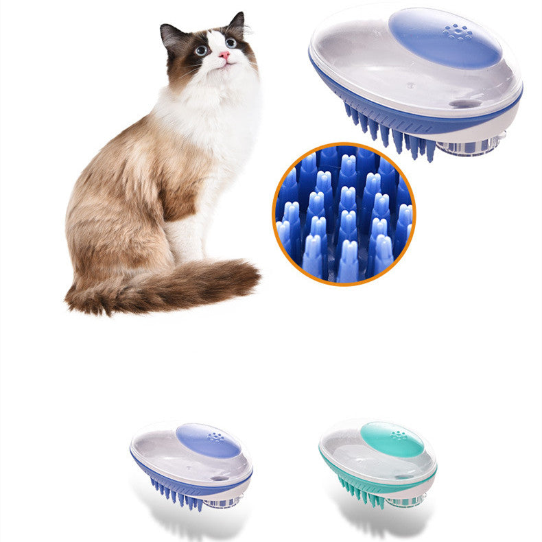 Pet Bath and Massage Brush Hair Removal Grooming Tool