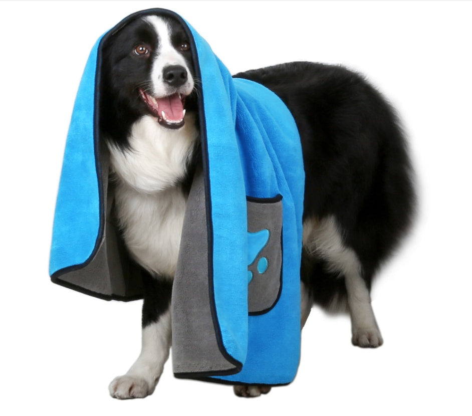 Absorbent Quick-Dry Bath Towel for Pets