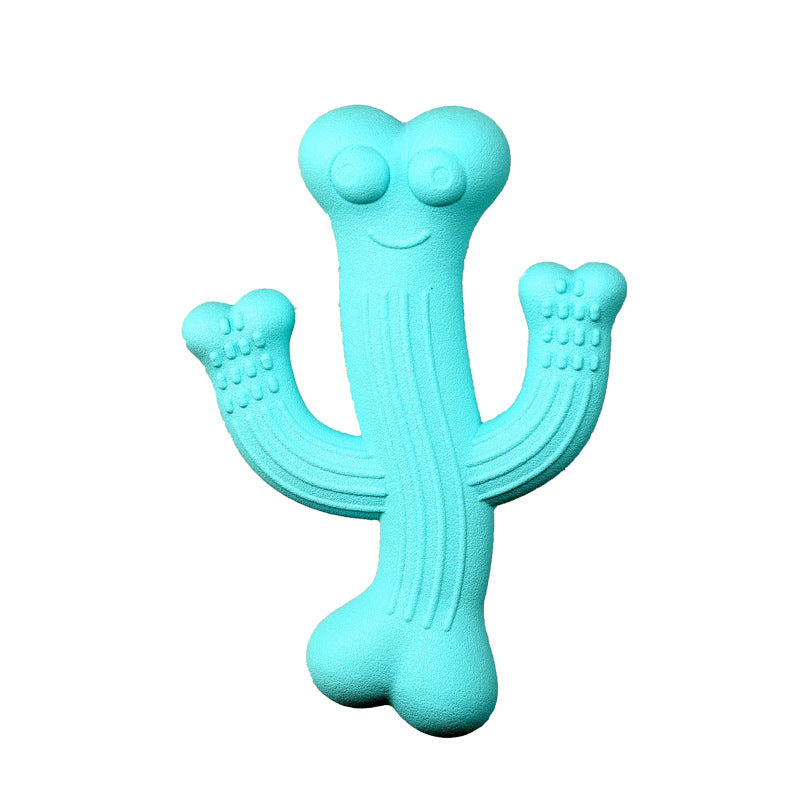 Cactus Pet Chew Toy Durable Interactive Boredom Relief