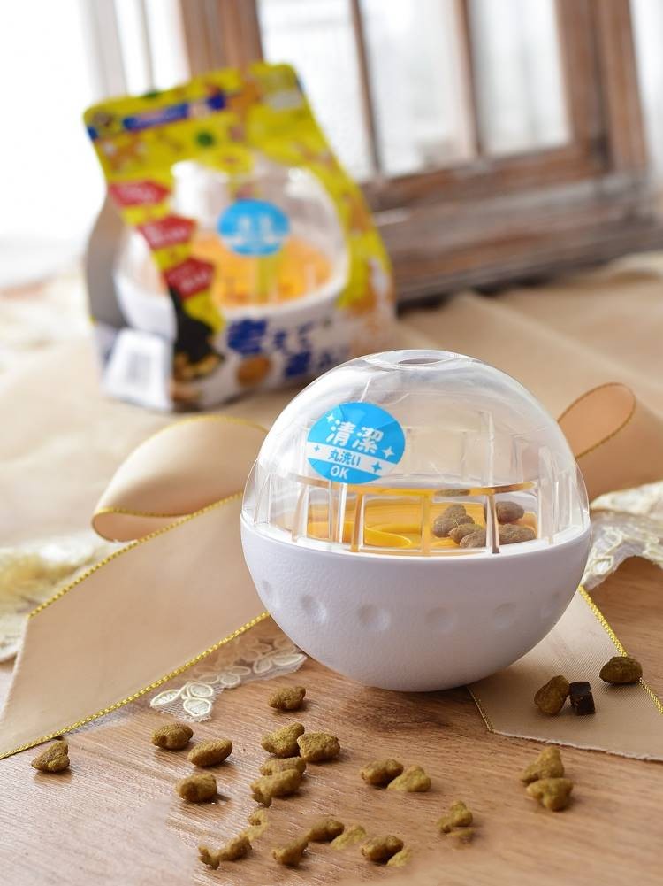 Pet Tumbler Puzzle Food Ball Toy Interactive Feeding Play