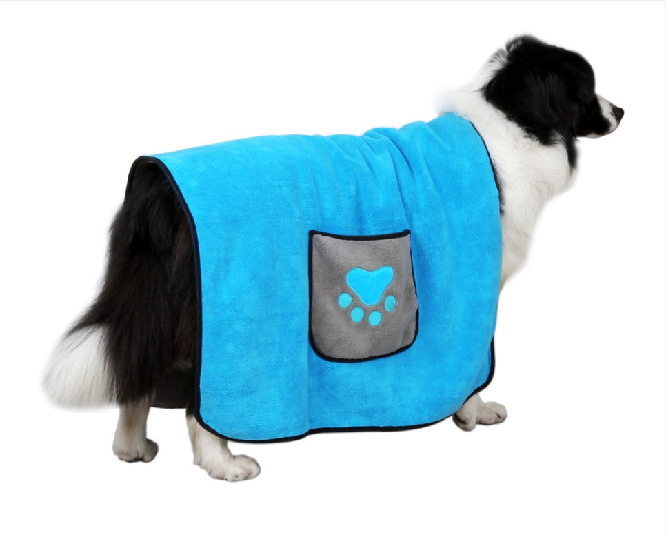 Absorbent Quick-Dry Bath Towel for Pets