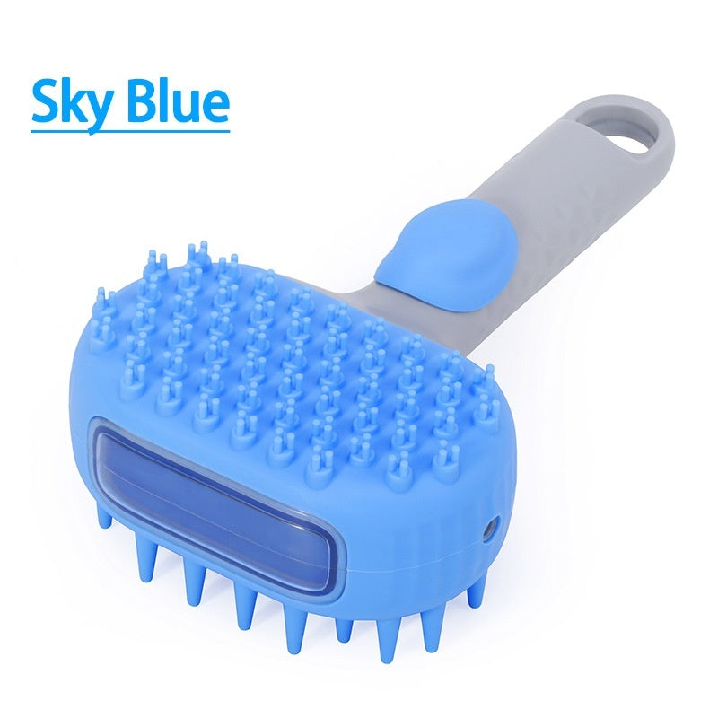Pet Bath Shower Brush Hair Cleaning Grooming Tool