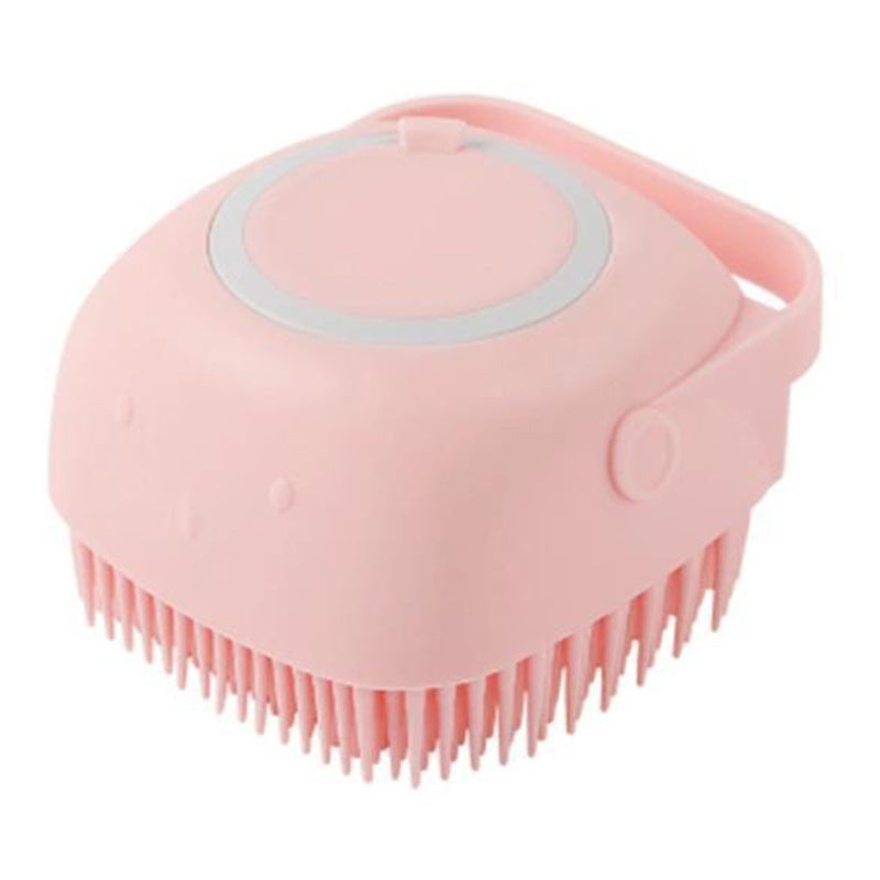Silicone Pet Massage Bath Grooming Brush