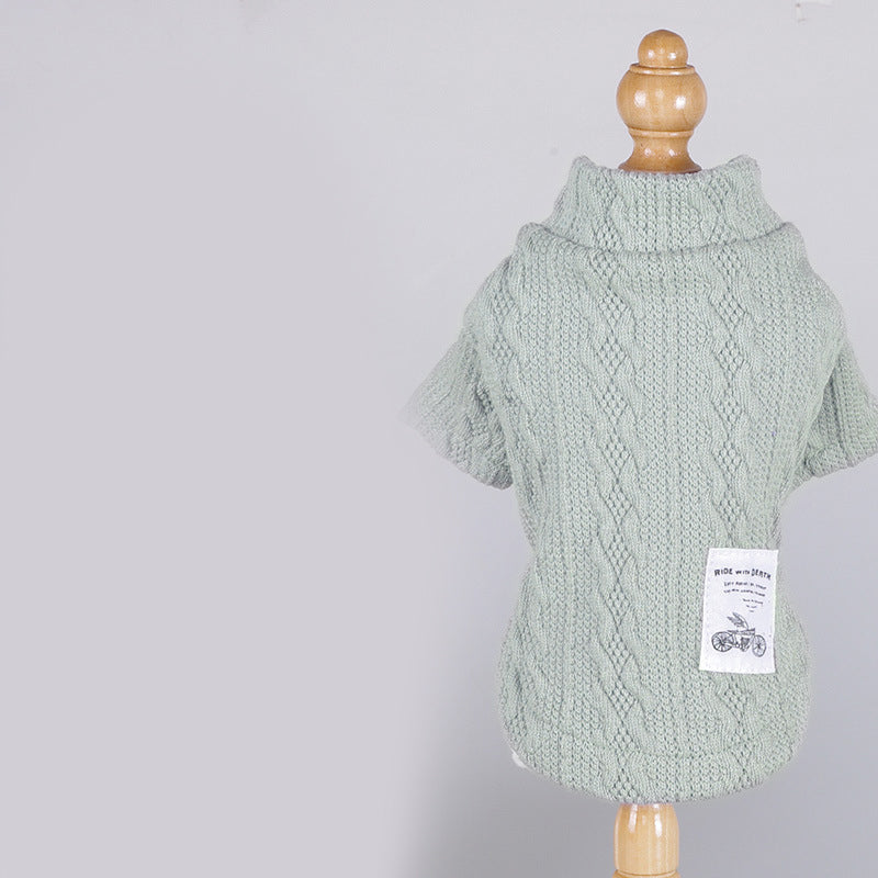 Cozy Knit Pet Sweater Warm Apparel