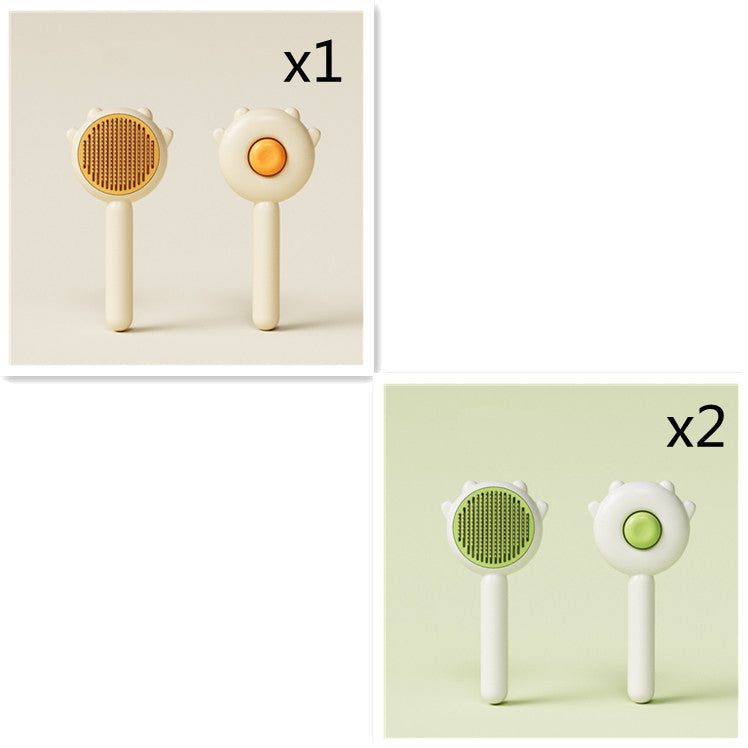 Pet Hair Removal Comb And Massage Brush For Grooming