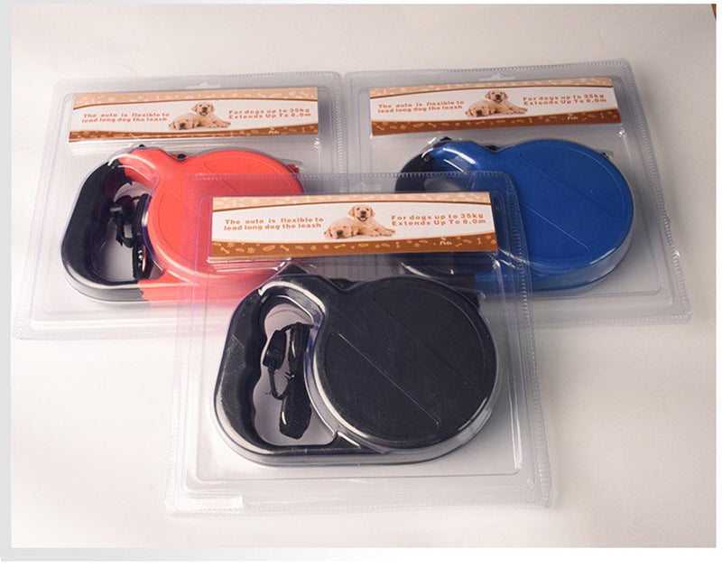 8m Nylon Retractable Pet Leash Durable Walking Strap