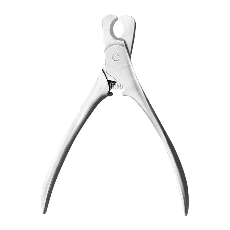 Professional Pet Nail Clipper With Safety Guard Stainless Steel Trimmer