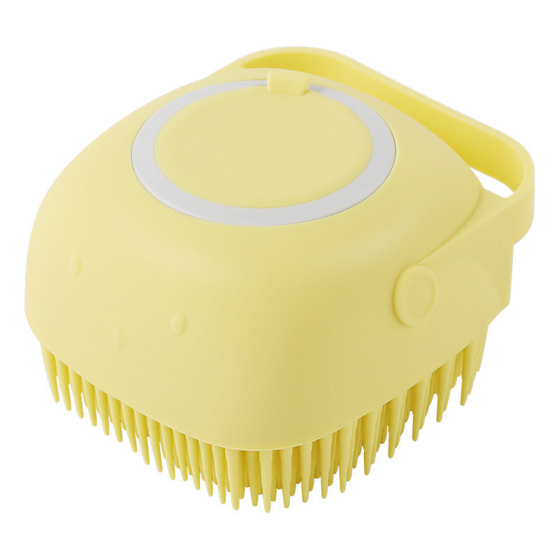 Silicone Pet Massage Bath Grooming Brush