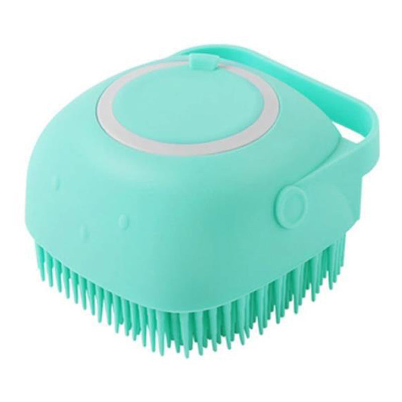 Silicone Pet Massage Bath Grooming Brush