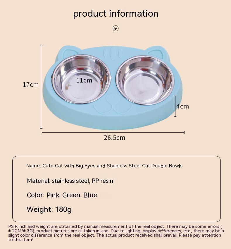 Pet Feeding Bowl For Food And Water Daily Use