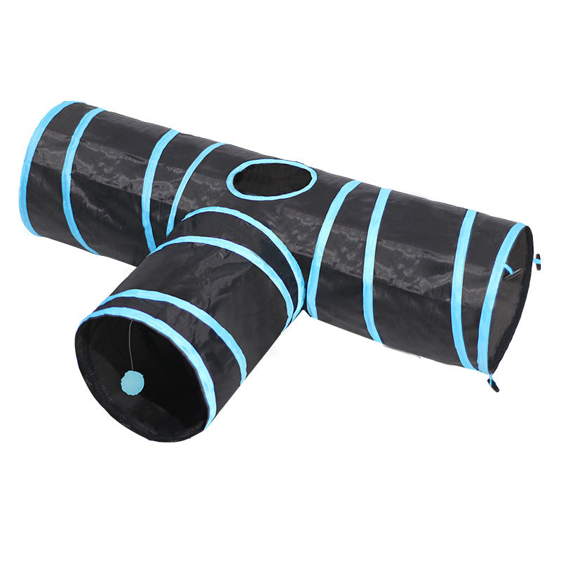 Foldable Cat Tunnel and Climbing Toy Path