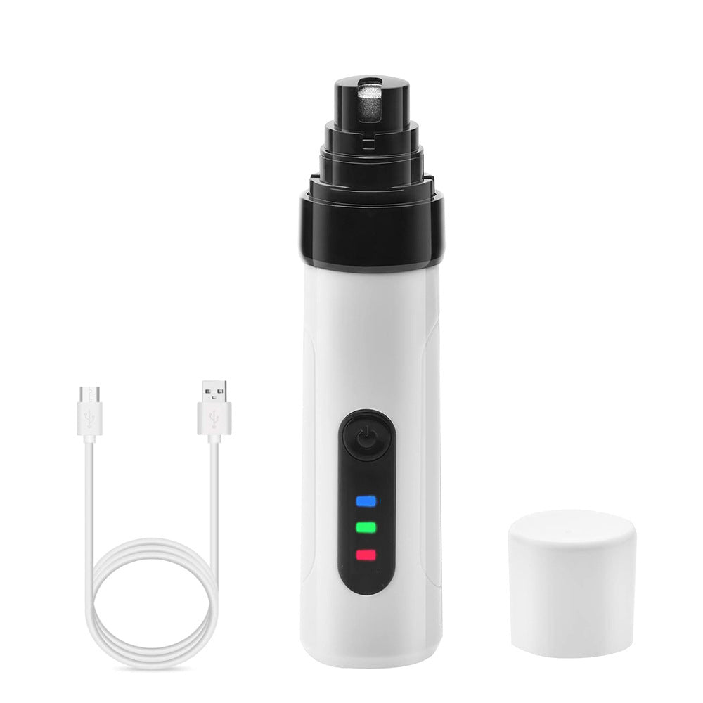 Rechargeable Electric Pet Nail Grinder Quiet Grooming Trimmer