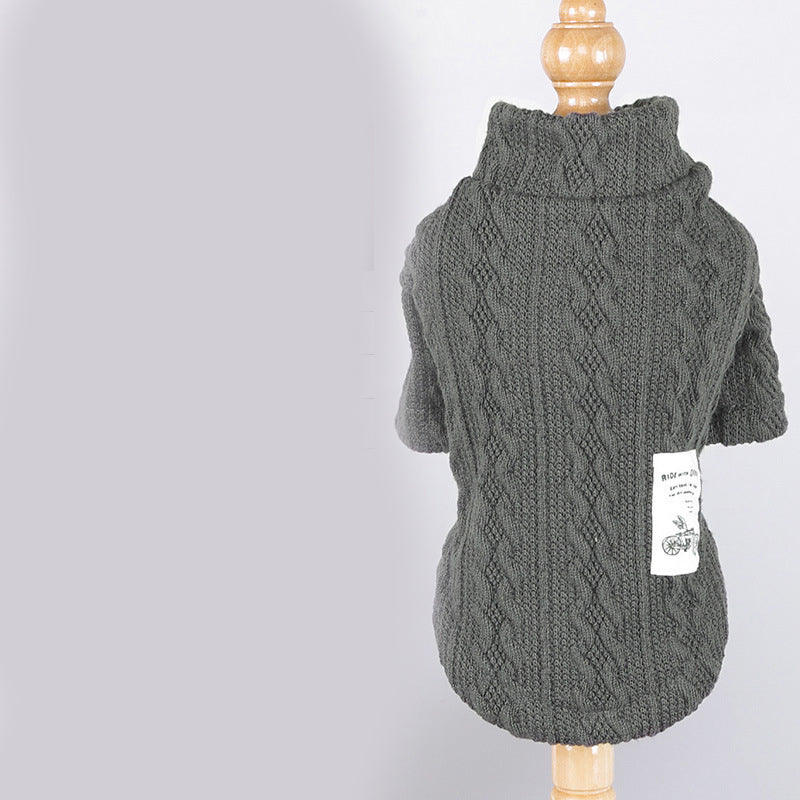 Cozy Knit Pet Sweater Warm Apparel
