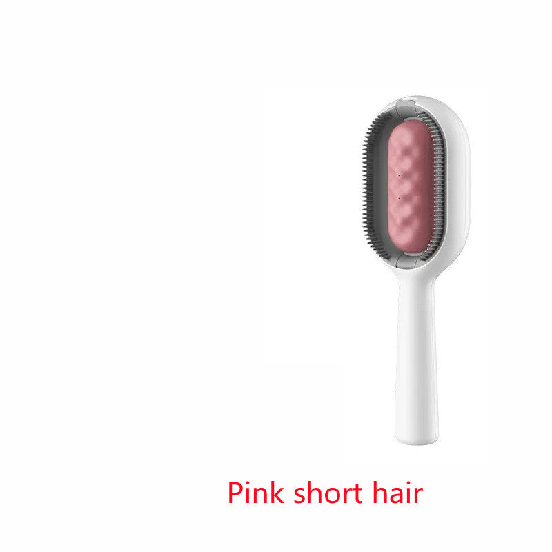 Pet Dematting Brush And Comb For Removing Loose Hair