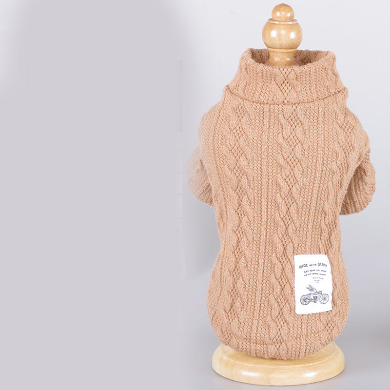 Cozy Knit Pet Sweater Warm Apparel