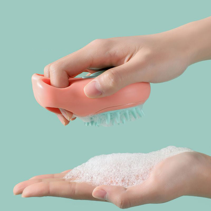 Pet Claw and Massage Bath Brush Grooming Tool