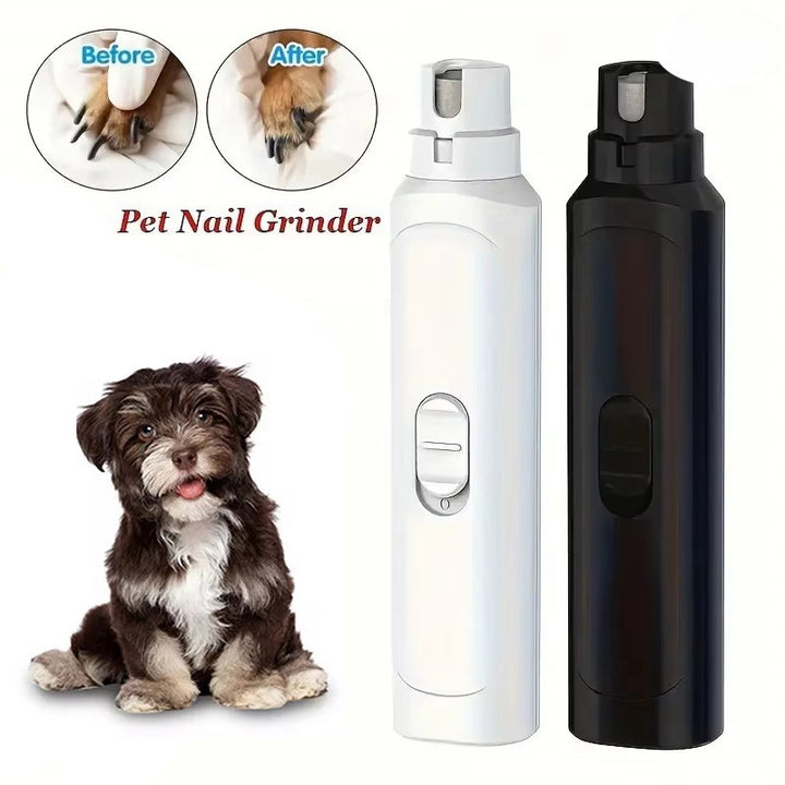 Battery-Powered Pet Nail Grinder Electric Nail Trimmer Grooming Tool
