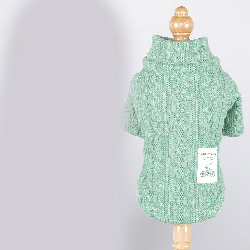 Cozy Knit Pet Sweater Warm Apparel