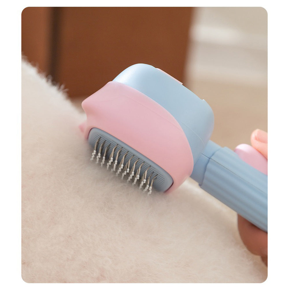 Pet Grooming Deshedding Brush And Dematting Comb For All Hair Breeds