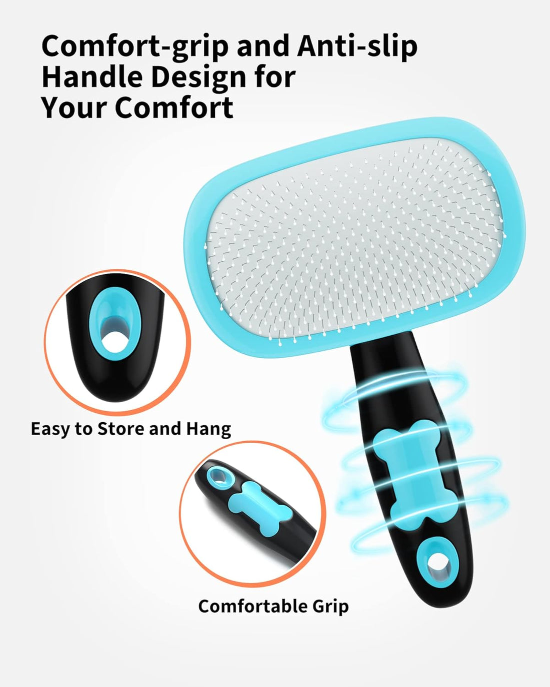 Pet Grooming Brush For Shedding And Hair Removal Tools