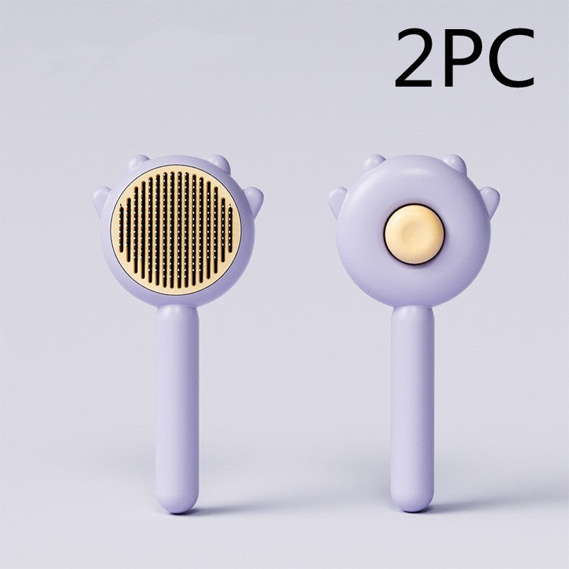 Pet Hair Removal Comb And Massage Brush For Grooming
