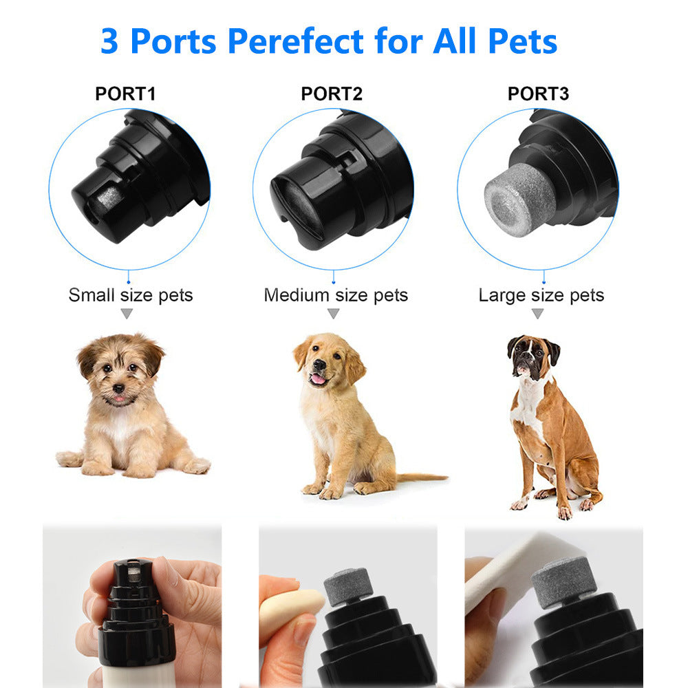 Rechargeable Electric Pet Nail Grinder Quiet Grooming Trimmer