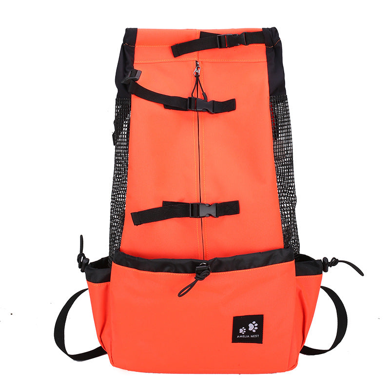 Double-Shoulder Portable Pet Carrier Backpack Travel Outdoor Bag