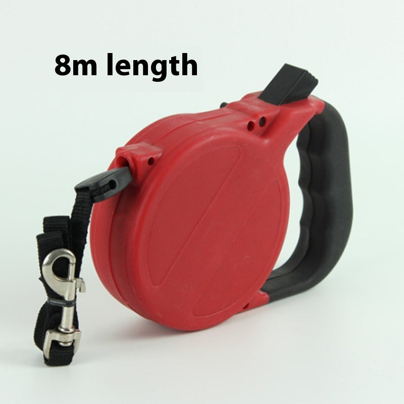 8m Nylon Retractable Pet Leash Durable Walking Strap