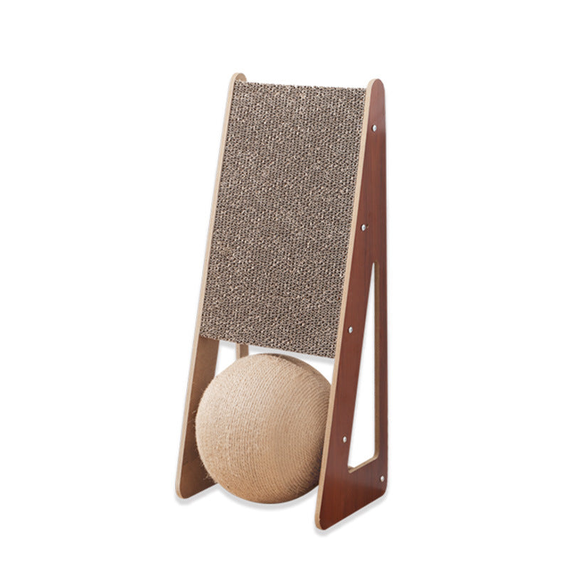 Corrugated Paper Pet Scratching Board Interactive Toy