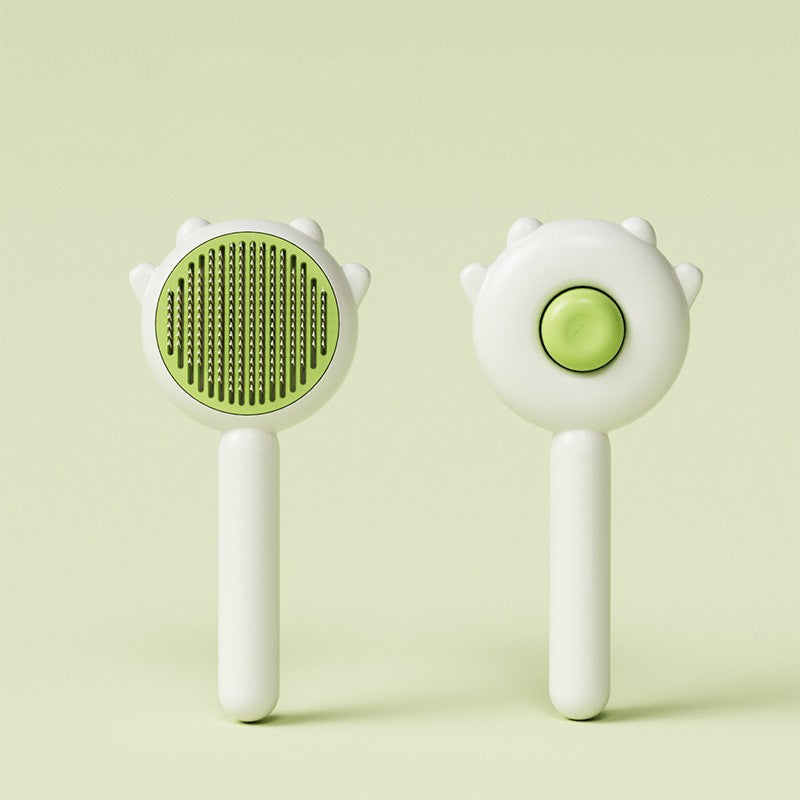 Pet Hair Removal Comb And Massage Brush For Grooming