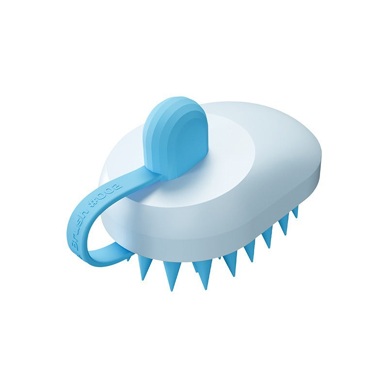 Soft Gel Bath and Massage Brush for Pets