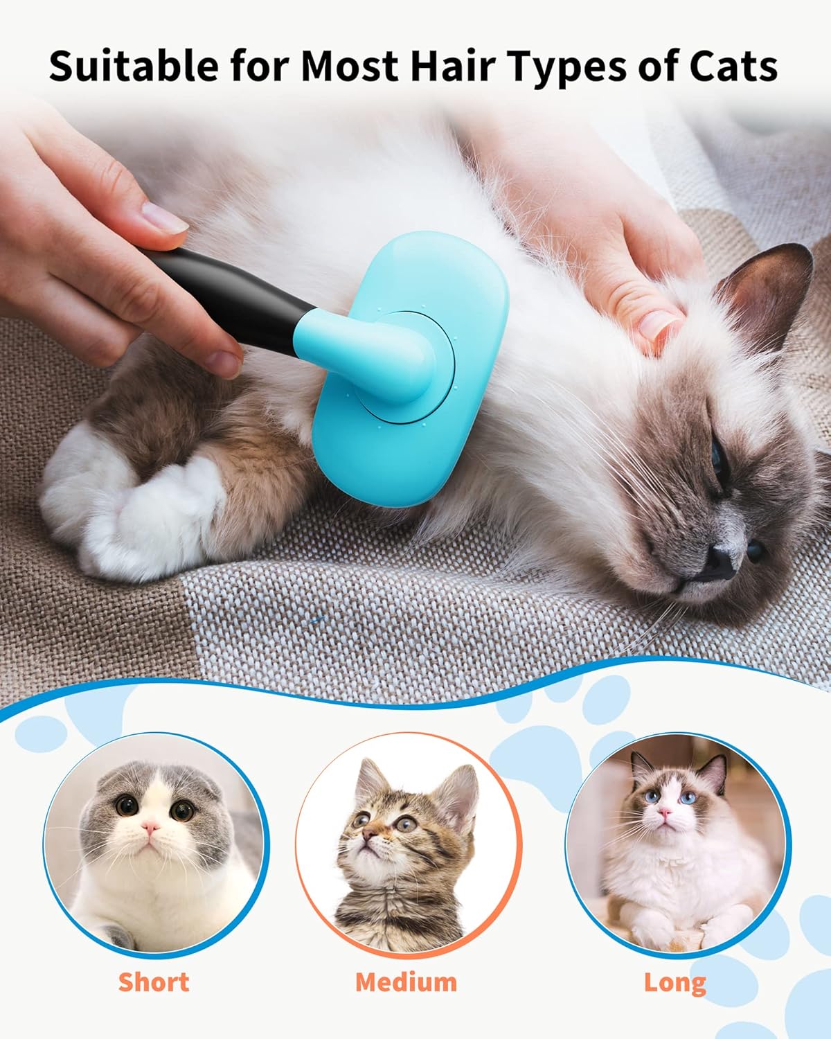 Pet Grooming Brush For Shedding And Hair Removal Tools