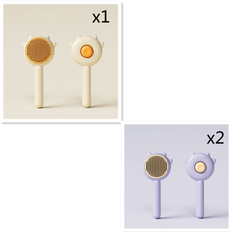 Pet Hair Removal Comb And Massage Brush For Grooming