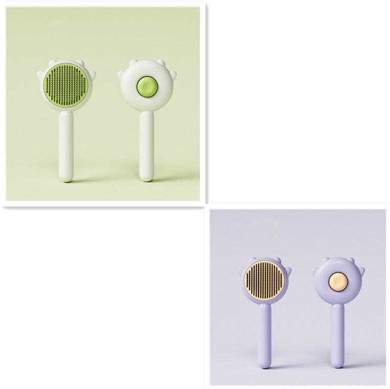 Pet Hair Removal Comb And Massage Brush For Grooming