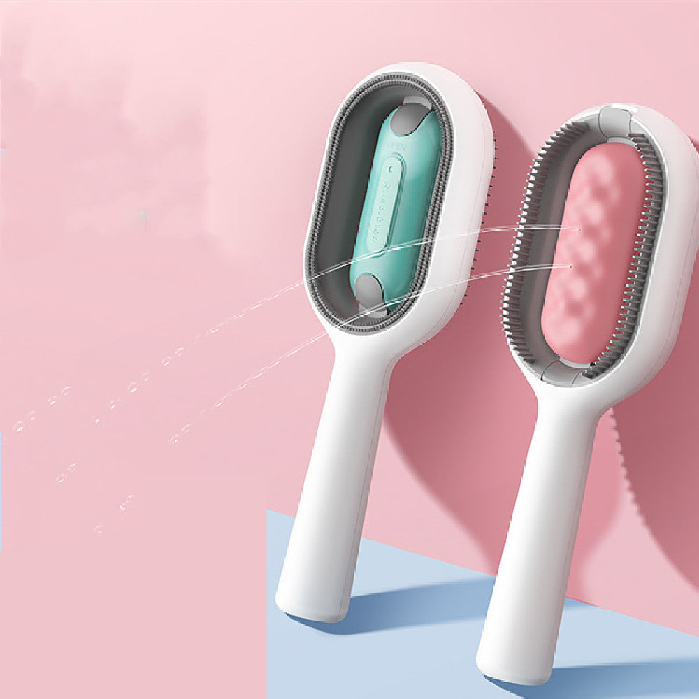 Pet Dematting Brush And Comb For Removing Loose Hair