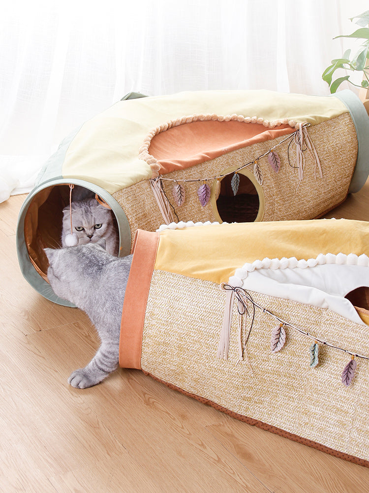 Interactive Pet Drill Hole Toy For Play And Enrichment