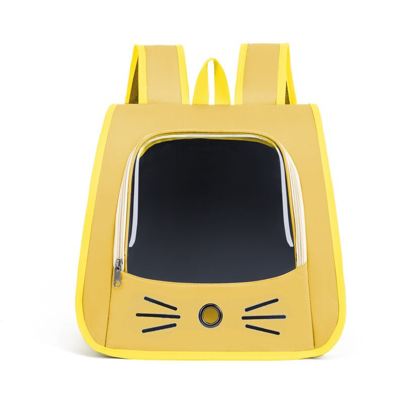 Portable Cat and Small Dog Backpack Carrier Outdoor Travel Bag