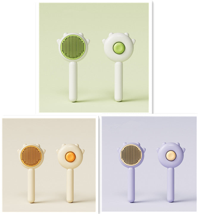 Pet Hair Removal Comb And Massage Brush For Grooming