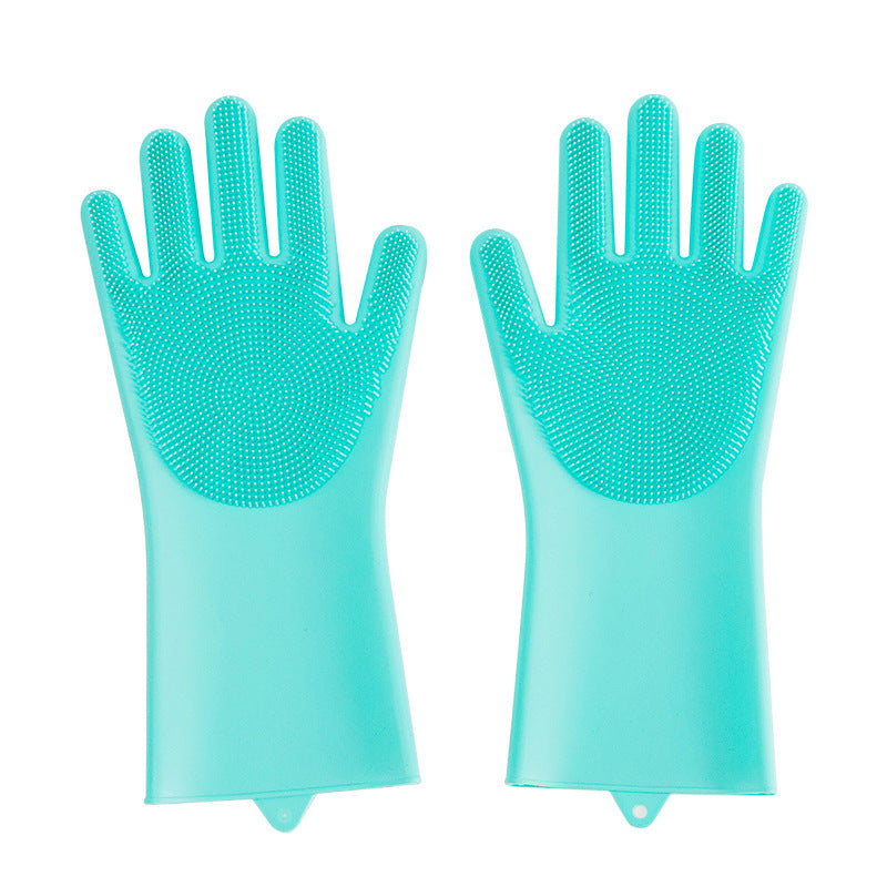 Silicone Pet Grooming Brush And Massage Bath Gloves
